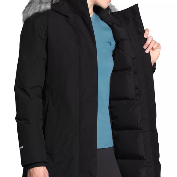 The North Face Women’s Arctic Parka BLACK - Picture 5 of 9